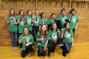 Mentone Elementary fifth grade math team.  (Photo provided)