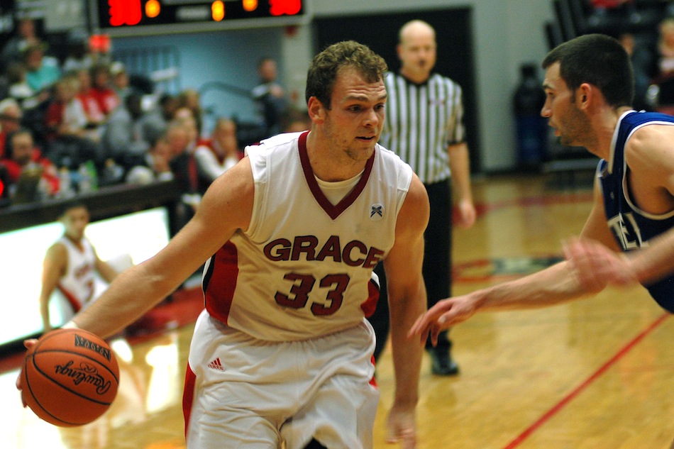 Senior Greg Miller will close out a brilliant college career this week for Grace College (Photos provided by the Grace College Sports Information Department)