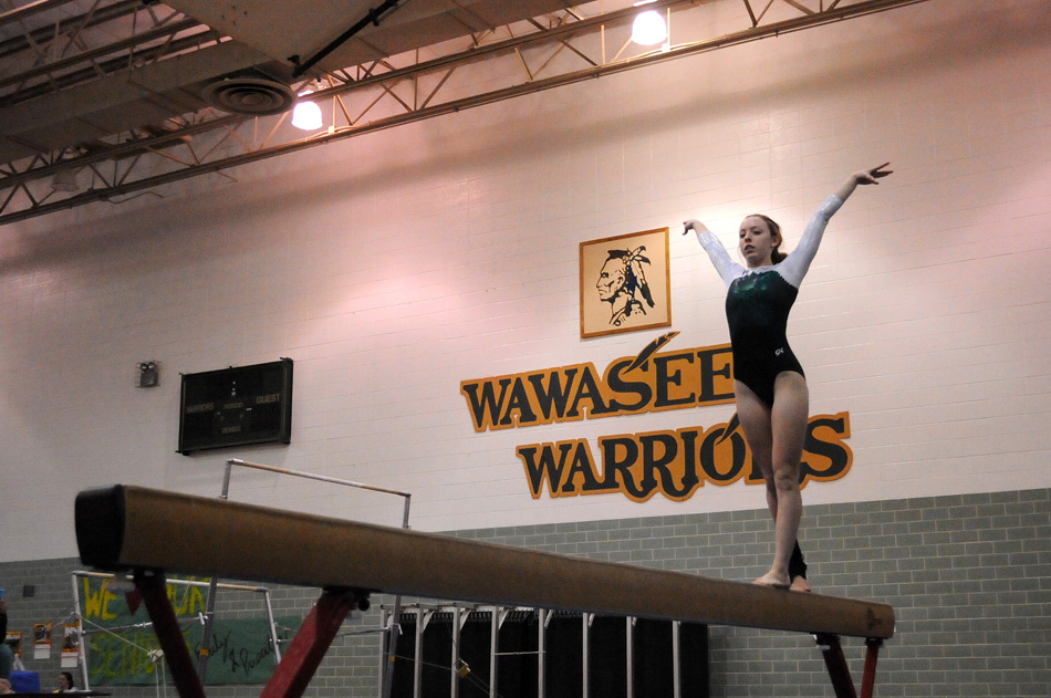Wawasee's Emily Allen will be amongst the contenders at the Wawasee Sectional this Saturday. (Photos by Mike Deak)