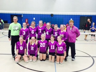 The Outland Volleyball Club 13's team won the Plymouth Invitational to cap an outstanding winter season. The team, coached by James Schmidt and Gary Hawblitzel, is shown above (Photo provided)