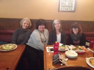 Diversity Rally steering committee members met to finalize plans for the Saturday, April 26, rally at Fountain Plaza, Central Park, Warsaw. From the left are Linda Francis, Brenda Rigdon, Karen Kusserow and Aimee Platz. Sarah Richardson is not pictured.