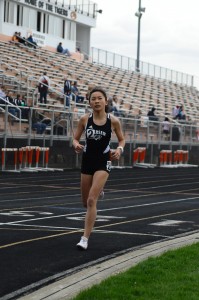 Anna Craig placed second in the 1,600 Tuesday night.