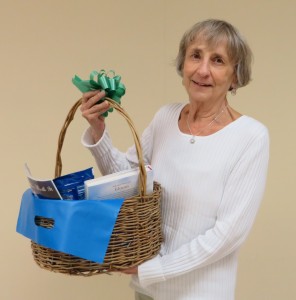 Virginia Keller of North Webster read the most mysteries in the library’s Mystery Marathon contest. She was awarded the first place prize at last week’s National Library Week Celebration. (Photo provided)