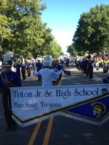 Triton Marching Band. (Photo provided)