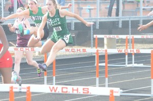 Lexi O'Connell of Tippecanoe Valley was seventh in the 100 hurdles.