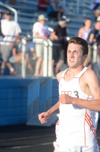 Ellis Coon was second in the 1,600 for Warsaw.