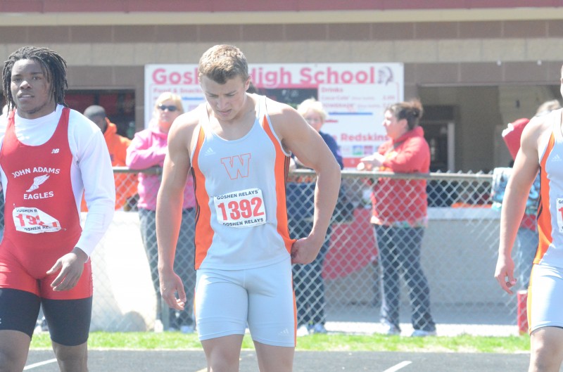 Mike Miller has been a welcome addition to the Warsaw track team this season.