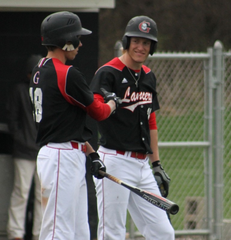 Jacob Bloom (left) and Joey Hickerson, both WCHS graduates, earned all-conference honors for the Grace College baseball team (Photo provided by Grace College Sports Information Department)