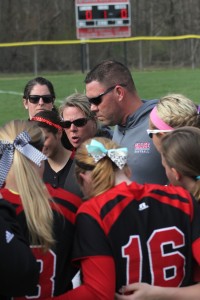 Grace College softball coach Heather Johnson, a former star player for the Lancers, has done an outstanding job this season.