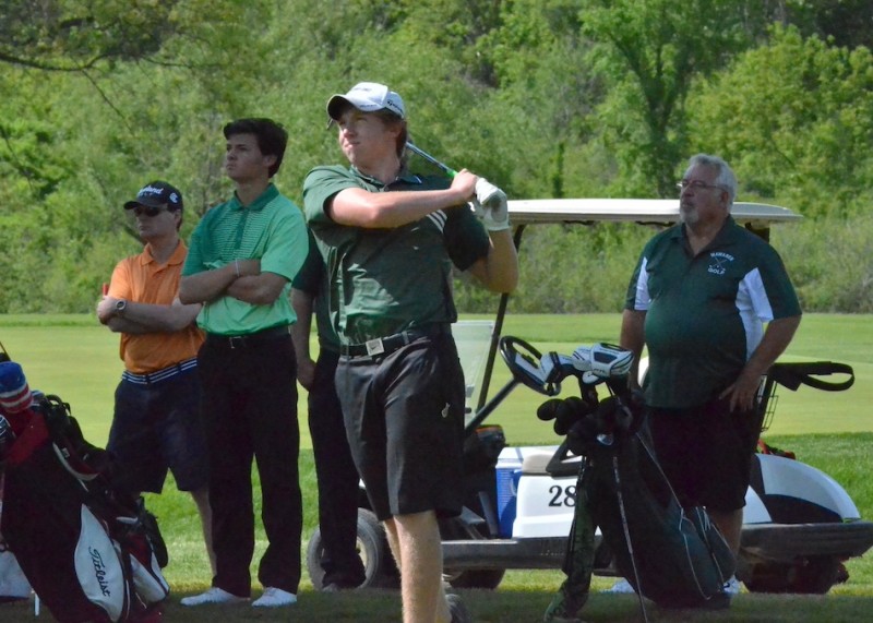 Jeffrey Moore led Wawasee with a 79 on Saturday. (Photos by Nick Goralczyk)
