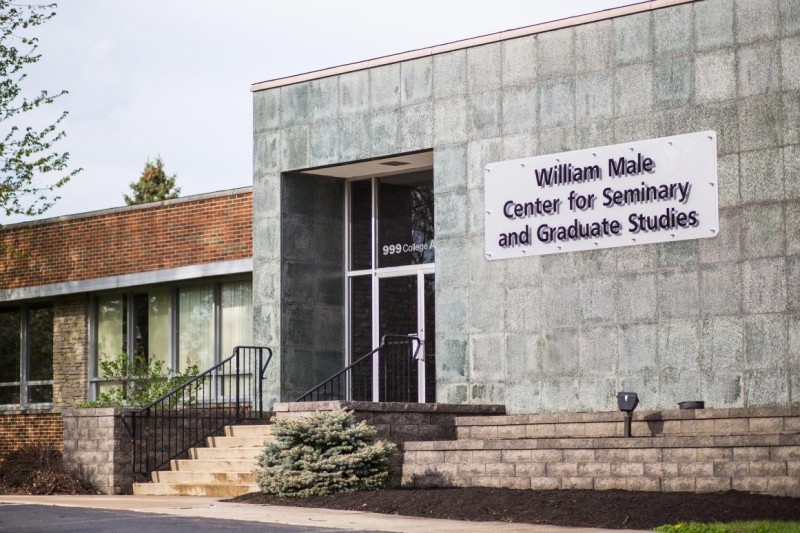 Pictured is the newly renamed William Male Center for Seminary and Graduate Studies. (Photo provided)