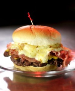 The Hoe Burger from American Legion Post 253, North Webster.