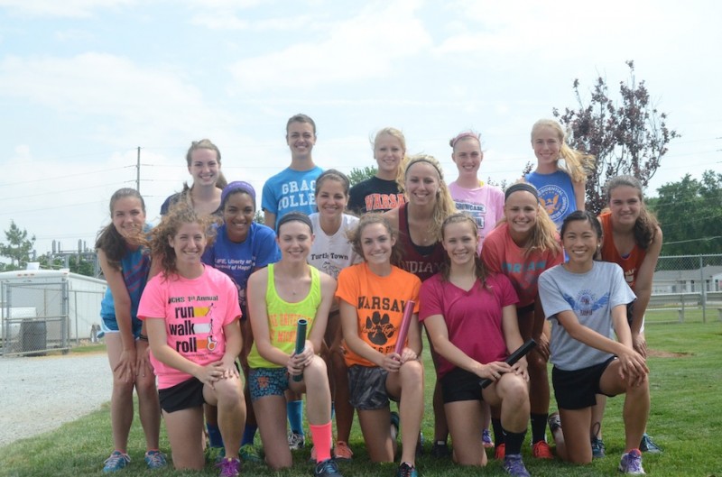 The Warsaw girls track team has a talented contingent headed to State Friday.