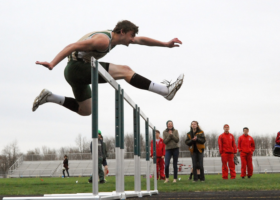 Former Wawasee hurdler and Ball State football player Clayton Cook will transfer to Indiana University to run track.