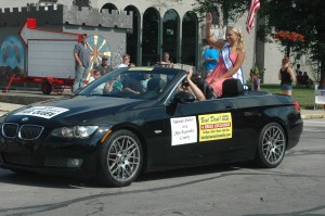 Hannah Parker of Warsaw was crowned Miss Kosciusko County June 21 and is already performing her duties, having appeared in North Webster’s Mermaid Festival Parade.