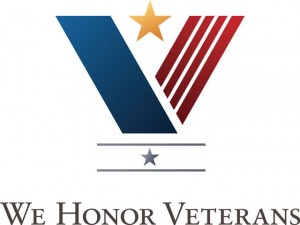 We honor vets logo 1 star