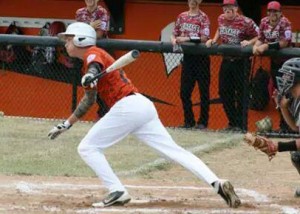 Warsaw Senior Little League slugger Josh Fitzgerald was an offensive catalyst for the team in the Indiana State semi-finals against Portage. (Photos provided by Jeff Fitzgerald)