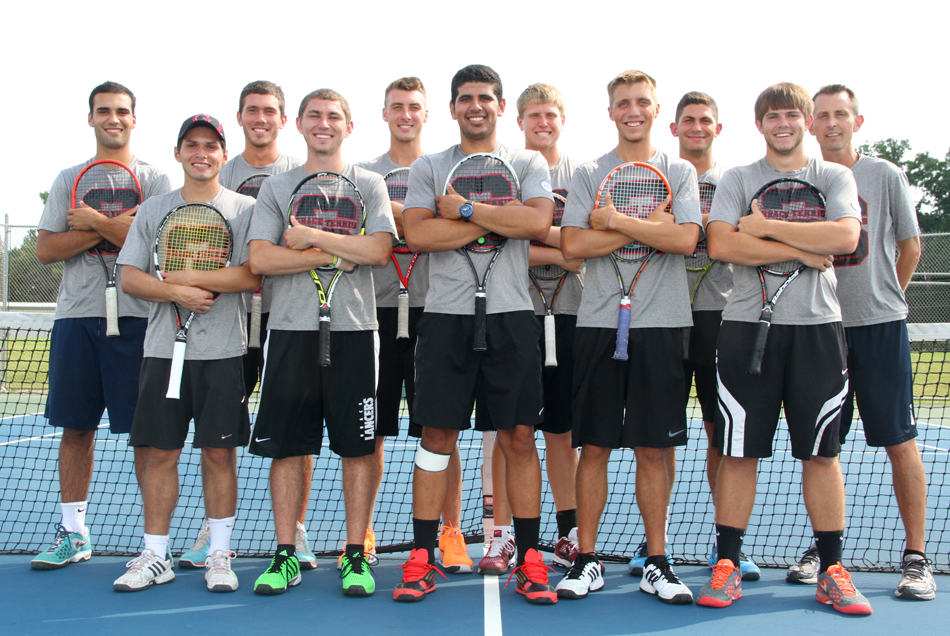 The Grace College men's tennis team is looking to conquer the Crossroads League for a third consecutive year. (Photo provided by the Grace College Sports Information Department)