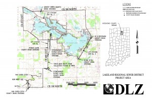 Lakeland Regional Sewer District map