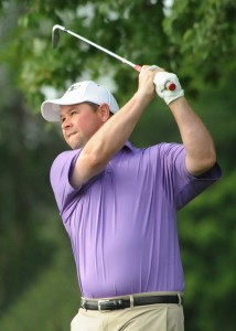 Sam Gorall of Greenwood fired a 76 in his opening round of the IGA Mid-Am Thursday at Tippecanoe Lake Country Club. (Photos by Mike Deak)