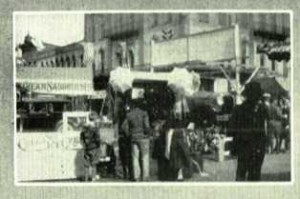 County fair of 1929 in downtown Warsaw.