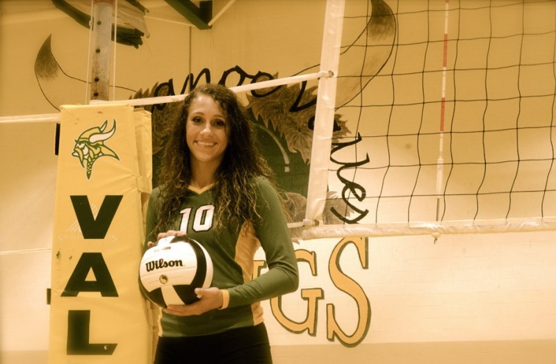 Tippecanoe Valley senior Caylie Teel can do it all on the volleyball court.