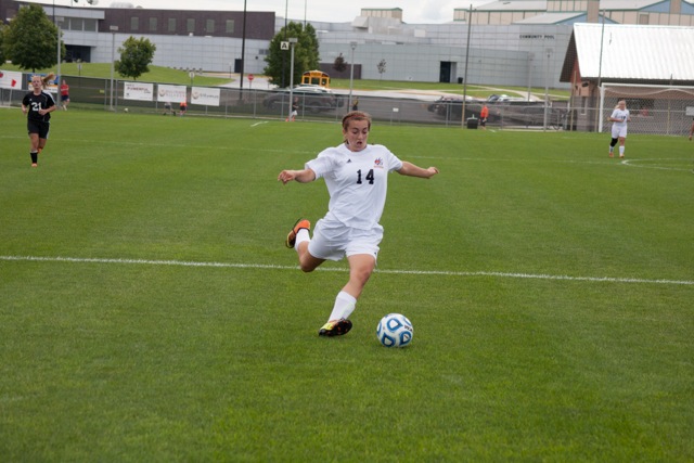 Sydney Wiedeman helped Warsaw edge Argos 2-1 Saturday (Photos by Ansel Hygema)