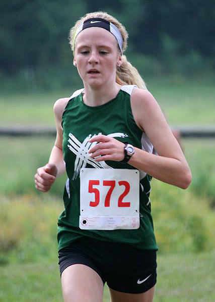 Wawasee middle school cross country runner McKenzie Smith was the individual champion at the Wawasee Invitational.
