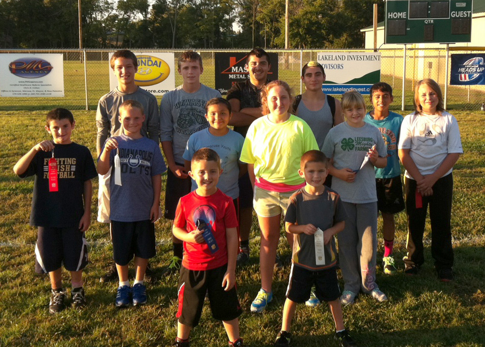 The national 2014 NFL Punt, Pass & Kick competition was held locally Sept. 17 in Syracuse. (Photo provided)