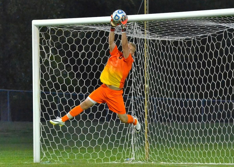 Peyton Long's stellar play in goal could not hold up to the offensive attack by Concord on Wednesday night. (Photos by Nick Goralczyk)