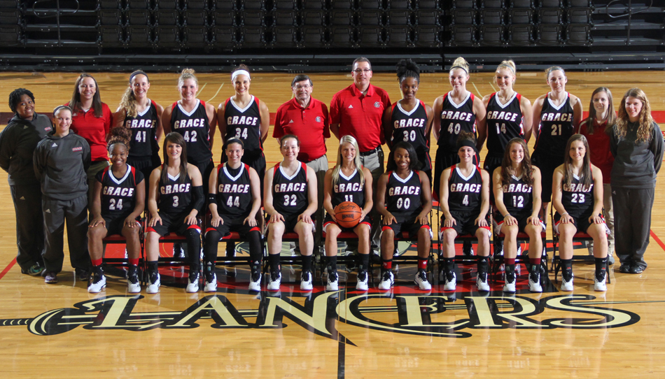 The 2014-15 Grace College Women's Basketball Team (Photo provided by the Grace College Sports Information Department)