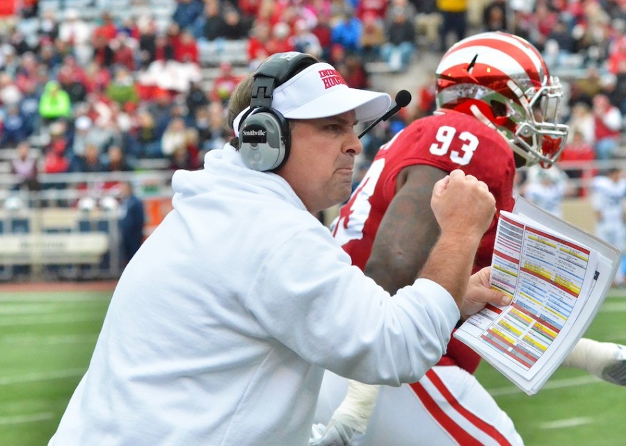 Indiana head coach Kevin Wilson.