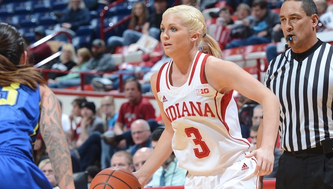 Indiana's Tyra Buss (Photo provided by Indiana Athletics)