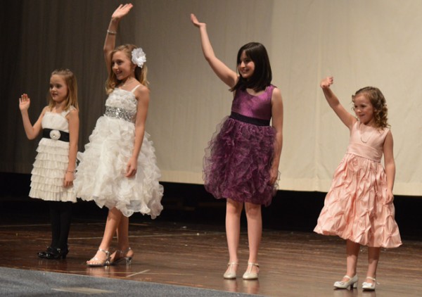 Participating in the 2014 Miss Princess Contest were Ali Smith,  Kaitlyn Bergman, Alyssa Schlabach and Breonna Cole. Kaitlyn Bergman was the 2014 Princess. (Photo by Deb Patterson)