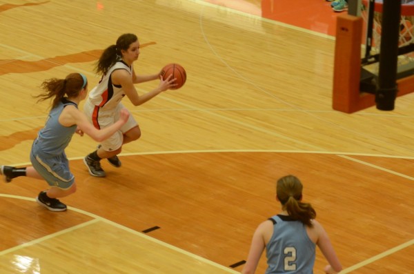 Senior Vicki Harris was named to the all-tourney team for host Warsaw.