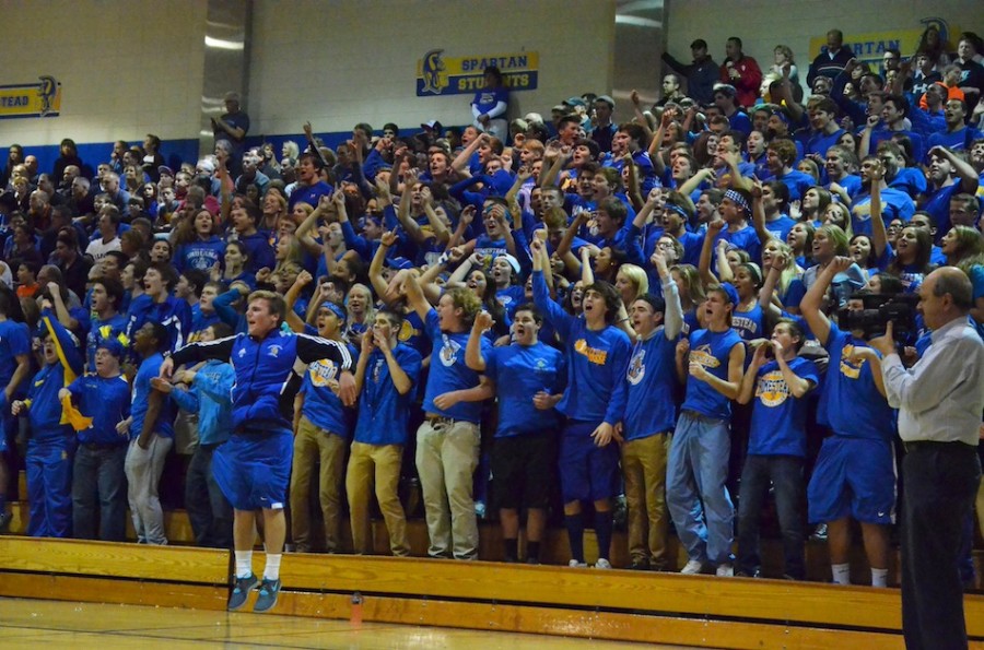 Homestead High School was a hostile environment all night for the visiting Tigers. (Photos by Nick Goralczyk)