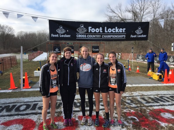 Several members of the WCHS girls cross country team competed Saturday in the Foot Locker Midwest Championships in Wisconsin. Representing Warsaw were Allison Miller, Hannah Dawson, Mia Beckham, Charlene Orr and Lauren Orr (Photos provided by Matt Campbell)