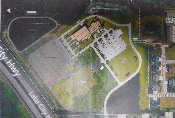 Shown is a view of the Parkview/YMCA campus. An agreement spelling out the responsibilities of Parkview Health System and those of the city of Warsaw was signed Friday.