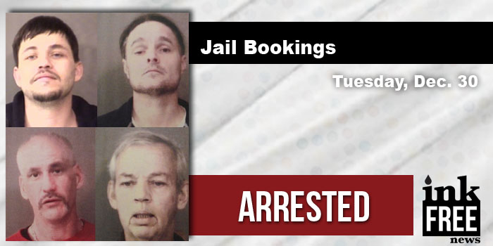 Tuesday Jail bookings