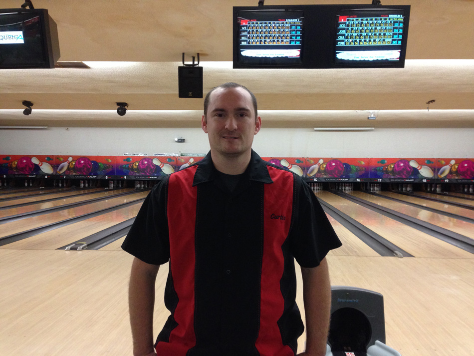 Brooklin Strikes bowler Curtis Smeltzer rolled a 300 Wednesday night in league play at Wawasee Bowl in Syracuse. The accomplishment was the first of Smeltzer's career. (Photo by Scott Slusser)