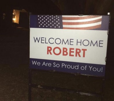 robert not so welcome home from deployment