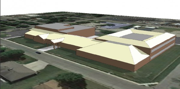 Lincoln Elementary rendering