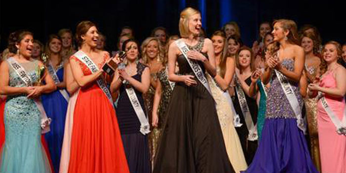 Madeline Hayden, 18, of Hendricks county was crowned the 57th Miss Indiana state fair queen