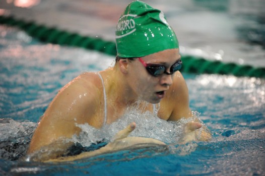 Concord senior Ashley Schrock is looking to defend her NLC breaststroke title.