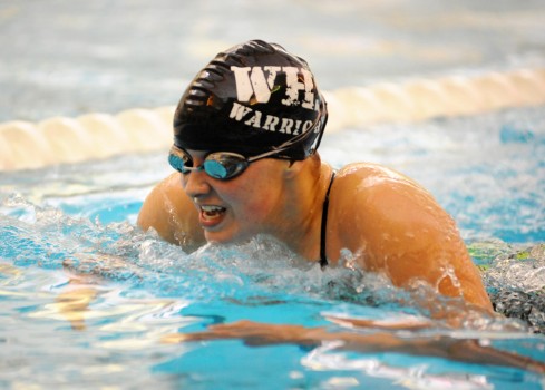Caitlin Clevenger of Wawasee posted a season-best in the IM.