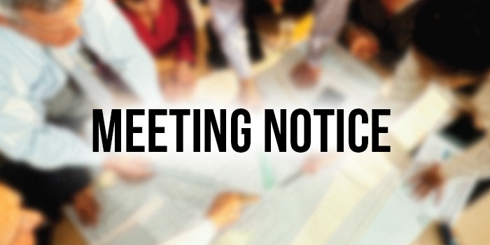 meeting notice