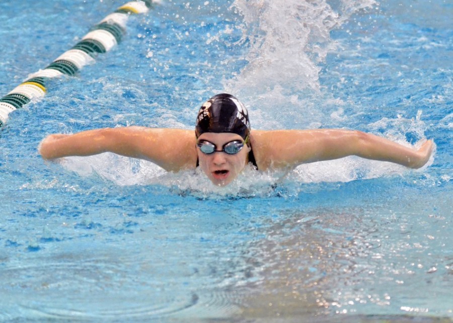 Anna Park competes in the 200 IM