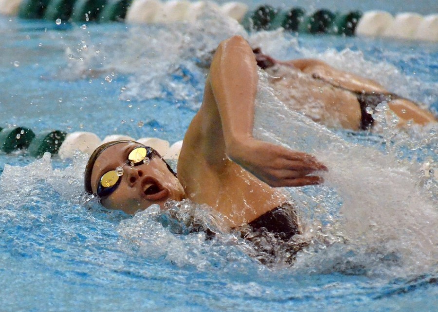 Senior Kendra Miller will compete in both the 50 and 100 free finals for Wawasee. (Photos by Nick Goralczyk)