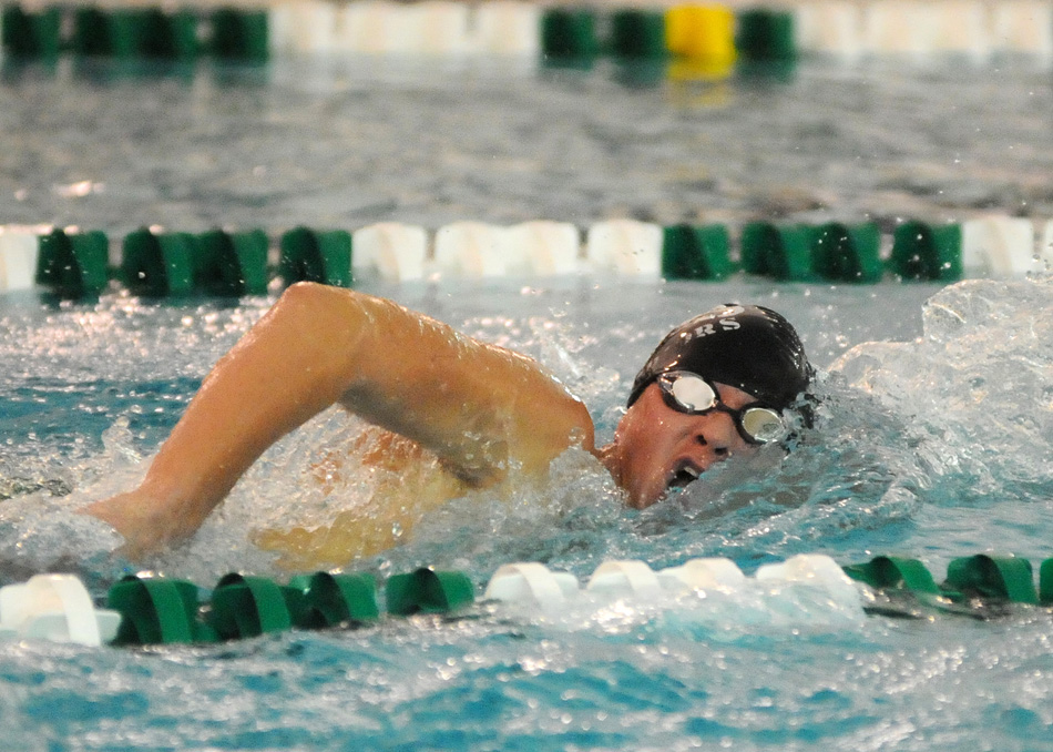 Wawasee junior Logan Brugh qualified for both the 200 and 500 freestyles from his work at the Concord Sectional.