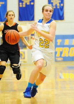 Triton senior Kylie Mason is the top scorer for the No. 7 Trojans.